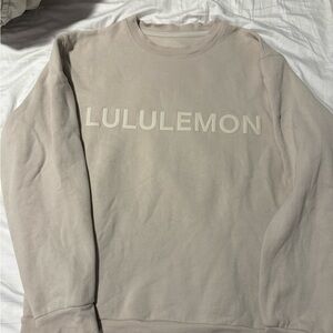 Lululemon steady state logo crew - worn once